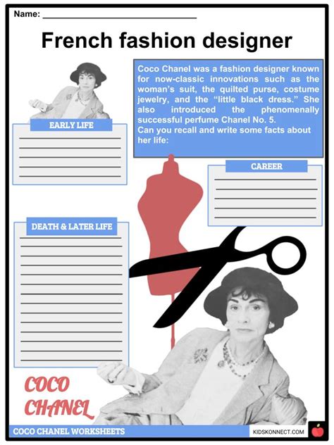 what was coco chanel known for|coco chanel fact sheet.